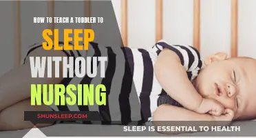 Teaching Toddlers to Sleep Independently Without Nursing