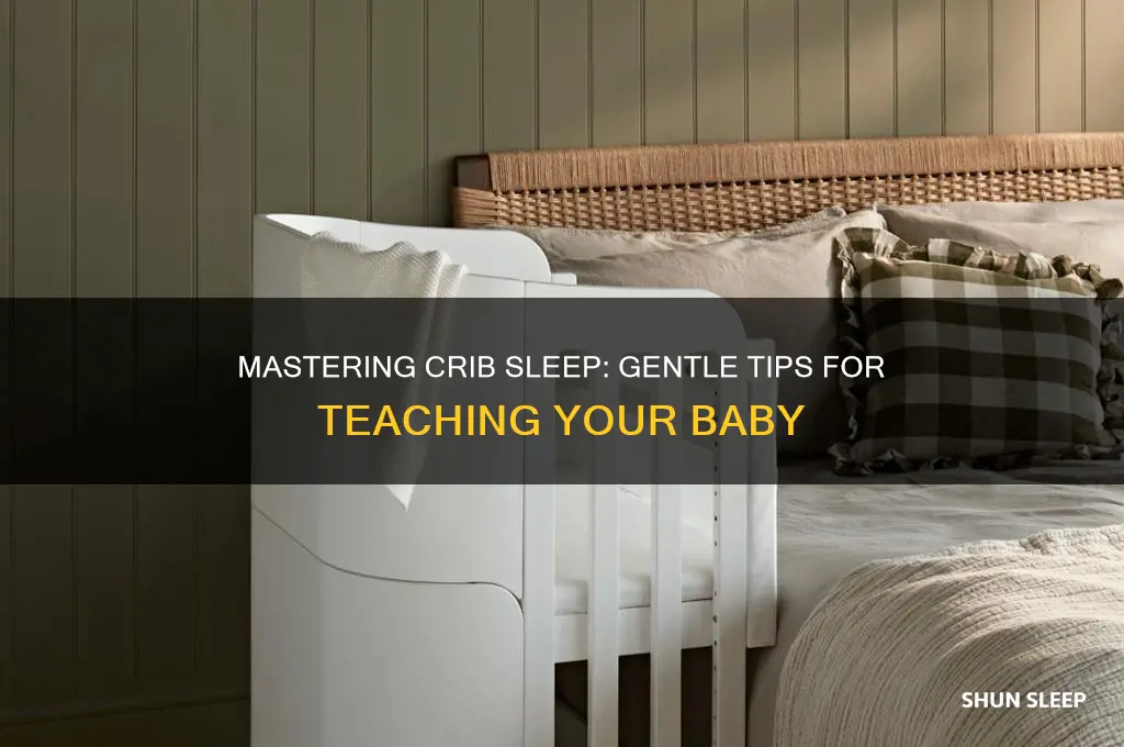 how to teach baby to sleep in crib