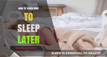 Teaching Your Baby to Sleep Later: Gentle Strategies for Success