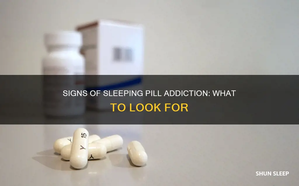 how to tell if someone odd on sleeping pills