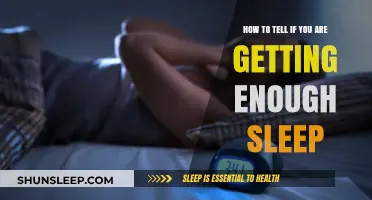 Signs You're Getting Enough Sleep: Recognize Restorative Slumber Habits