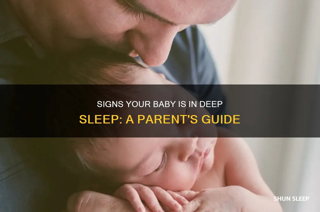 how to tell if your baby is in deep sleep