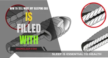 Sleeping Bag Fill: How to Identify Insulation