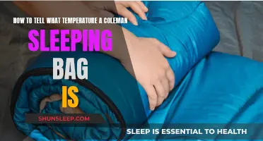 Coleman Sleeping Bags: Understanding Temperature Ratings