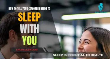 Signs Your Coworker Wants to Sleep With You
