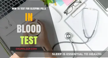 Detecting Sleeping Pills in Blood Tests