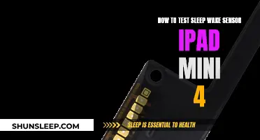 Testing Sleep-Wake Sensors on iPad Mini 4