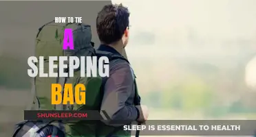 Secure Your Sleep: Tying a Sleeping Bag the Right Way