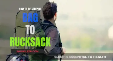 Attaching Sleeping Bags: Rucksack Edition