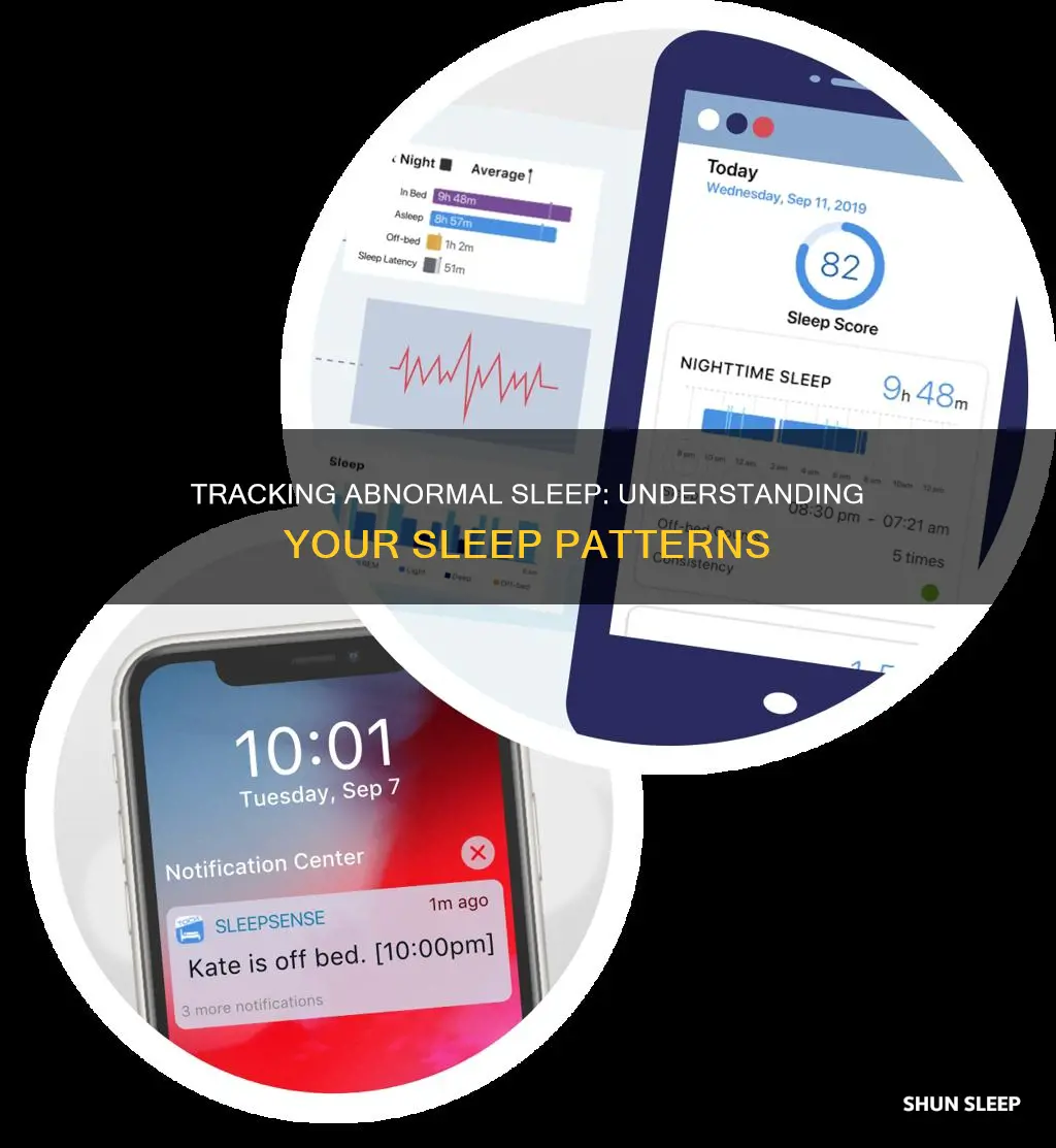 how to track abnormal sleep
