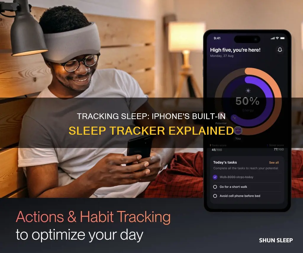 how to track my sleep on iphone