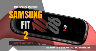 Tracking REM Sleep: Samsung Fit 2 Guide