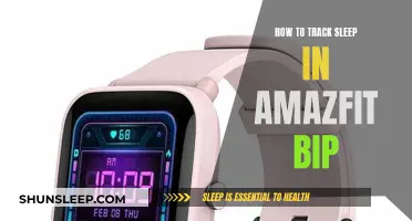 Tracking Sleep with Amazfit Bip: A Comprehensive Guide