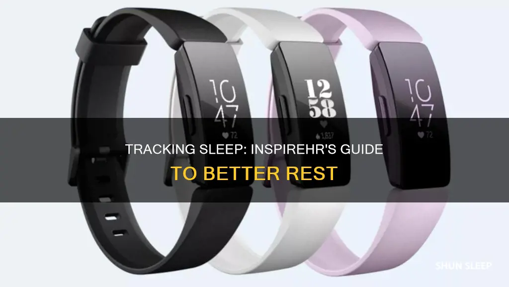 how to track sleep in inspirehr