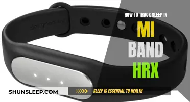 Tracking Sleep with Mi Band HRX: A Guide
