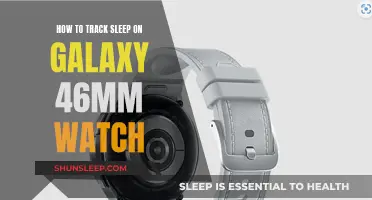 Tracking Sleep: Galaxy Watch 46mm Edition