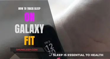 Tracking Sleep: Galaxy Fit's Guide to Better Rest