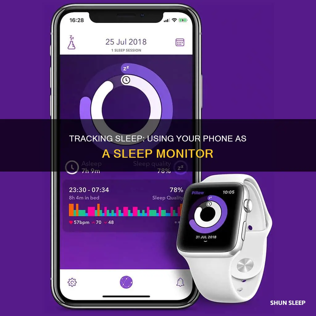 how to track sleep on phone
