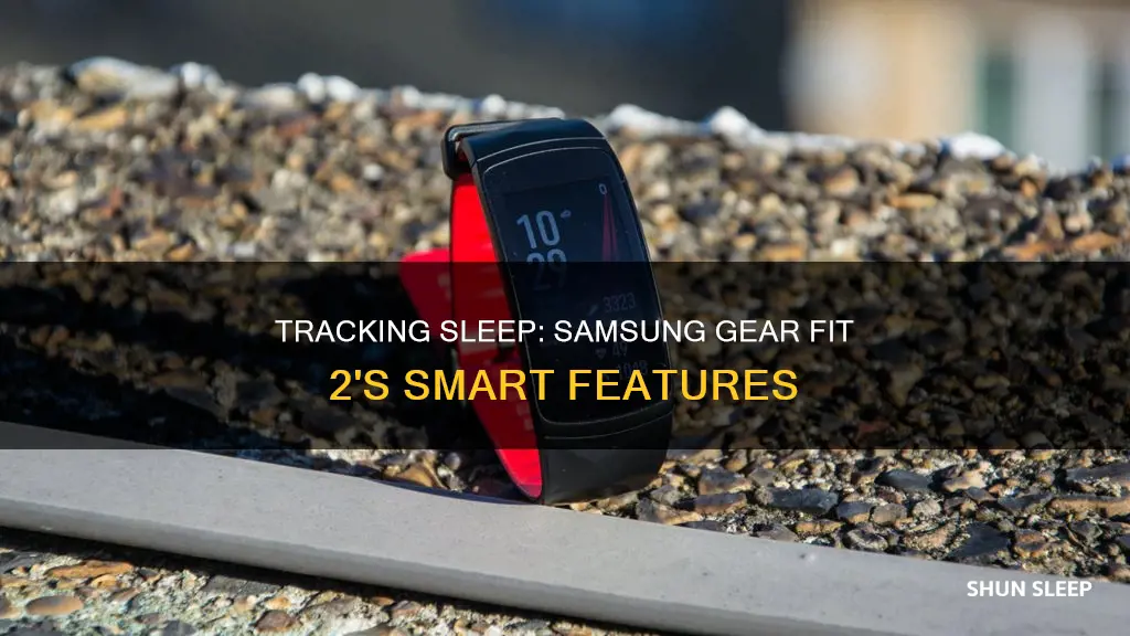 how to track sleep on samsung gear fit 2