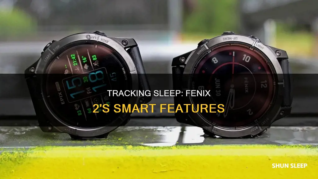 how to track sleep with the fenix 2