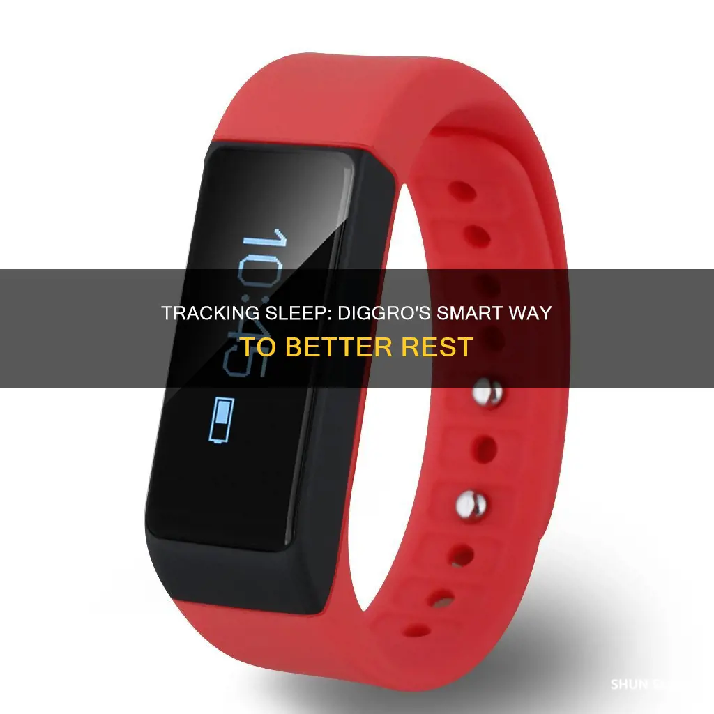 how to track your sleep with a diggro