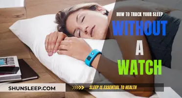 Tracking Sleep: No Watch, No Problem