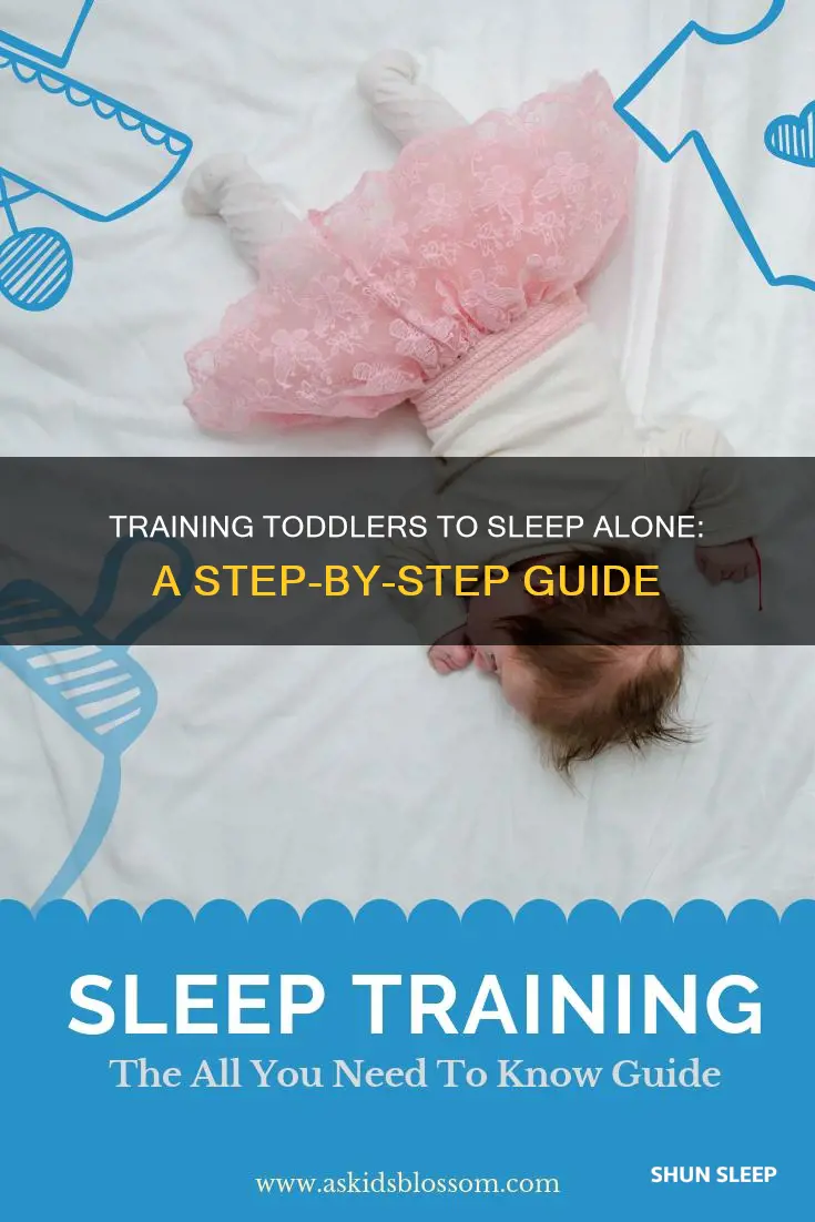 how to train 1 year old to sleep alone