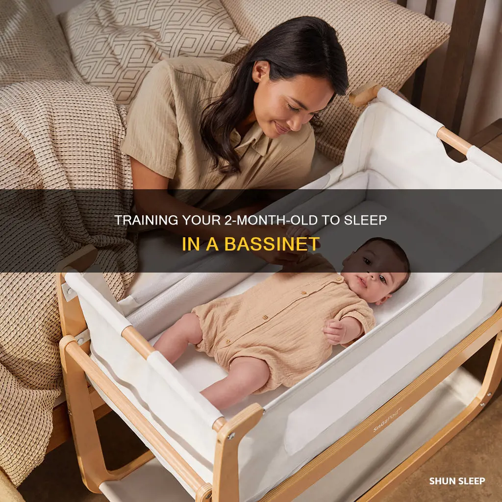 how to train 2 month old to sleep in bassinet