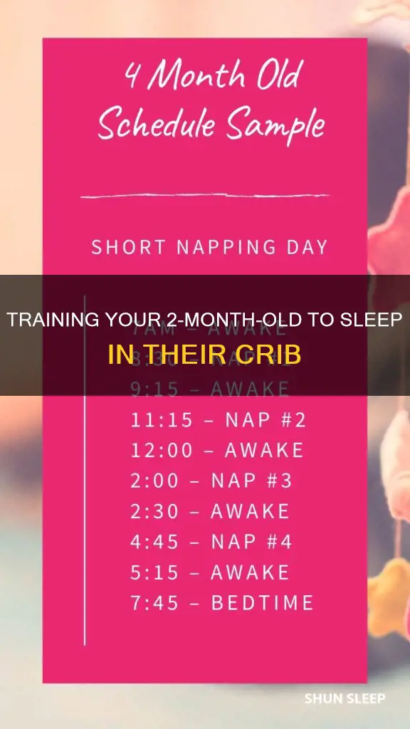 how to train 2 month old to sleep in crib