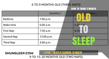 Training Your 3-Month-Old to Sleep Through the Night