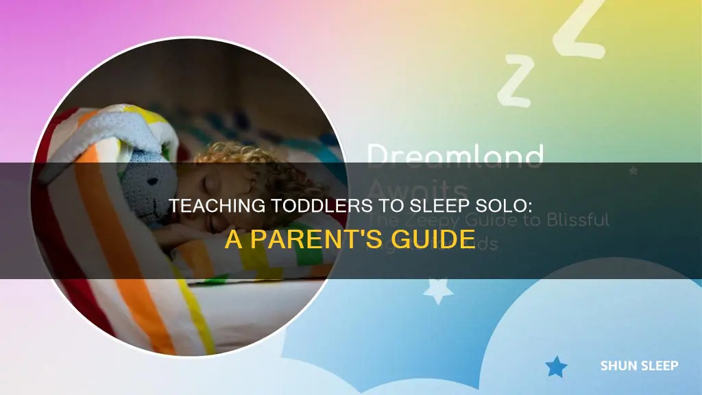 how to train 4 year old to sleep alone