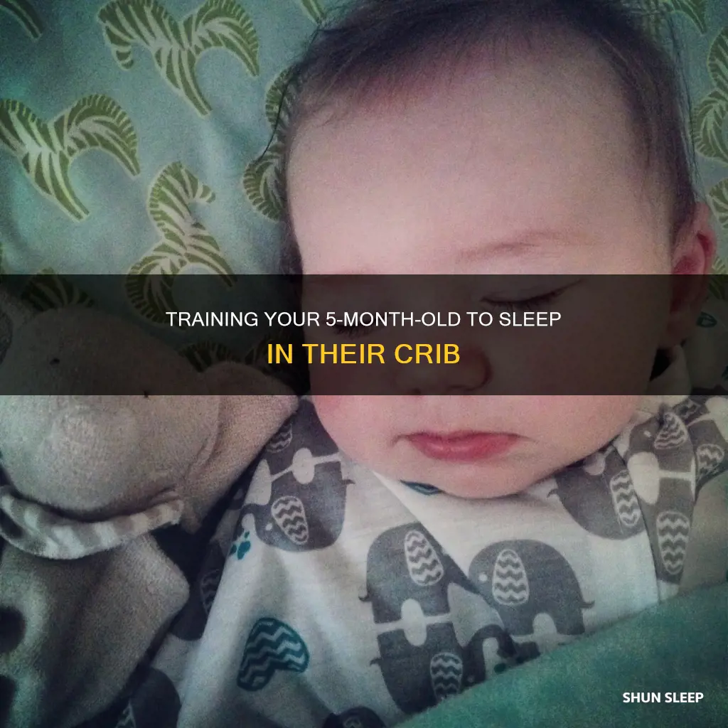 how to train 5 month old to sleep in crib