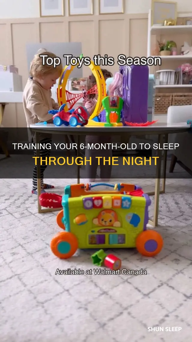 how to train 6 month old to sleep