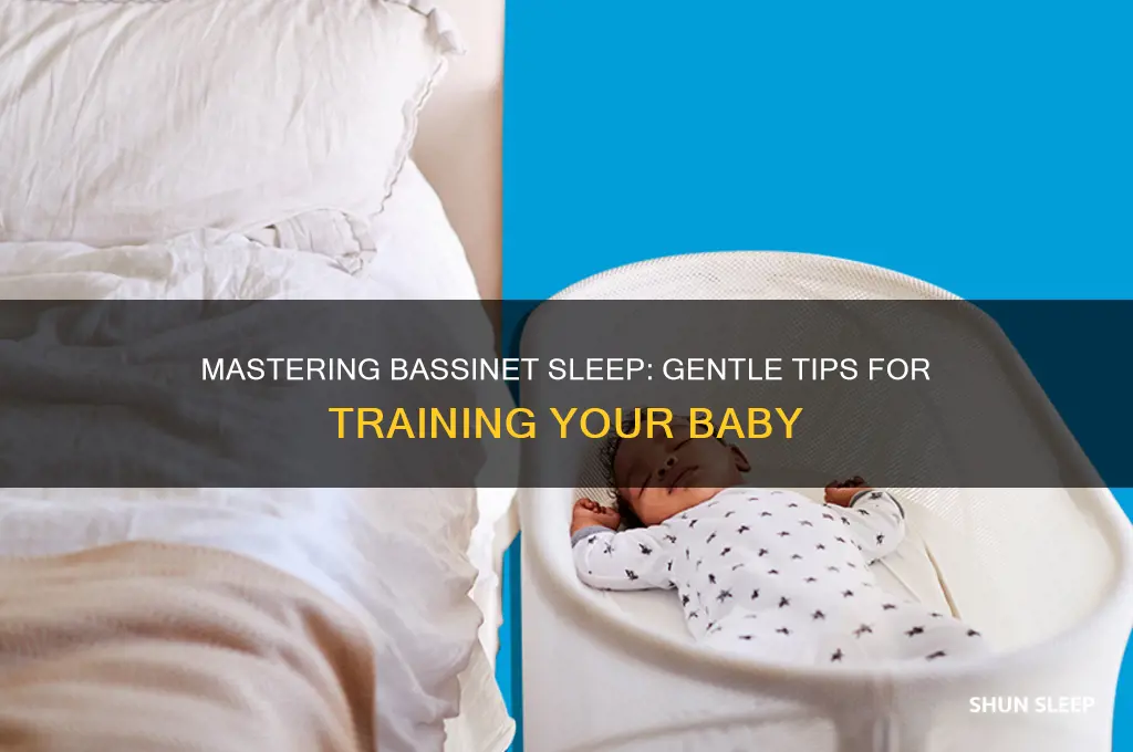 how to train baby to sleep in bassinet