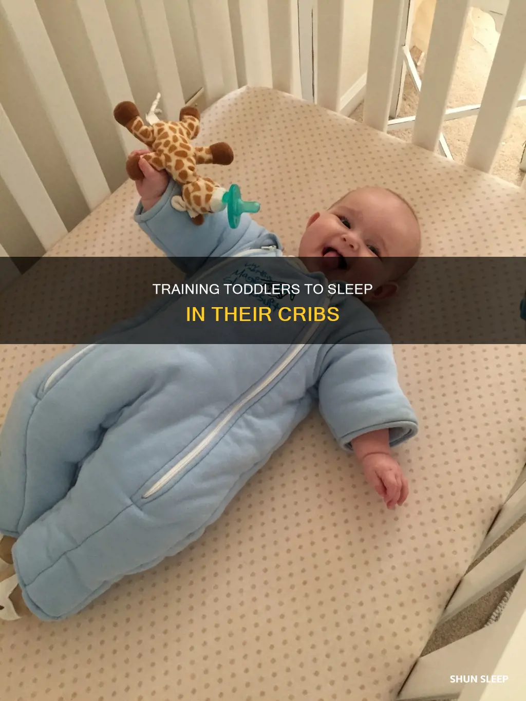 how to train one year old to sleep in crib