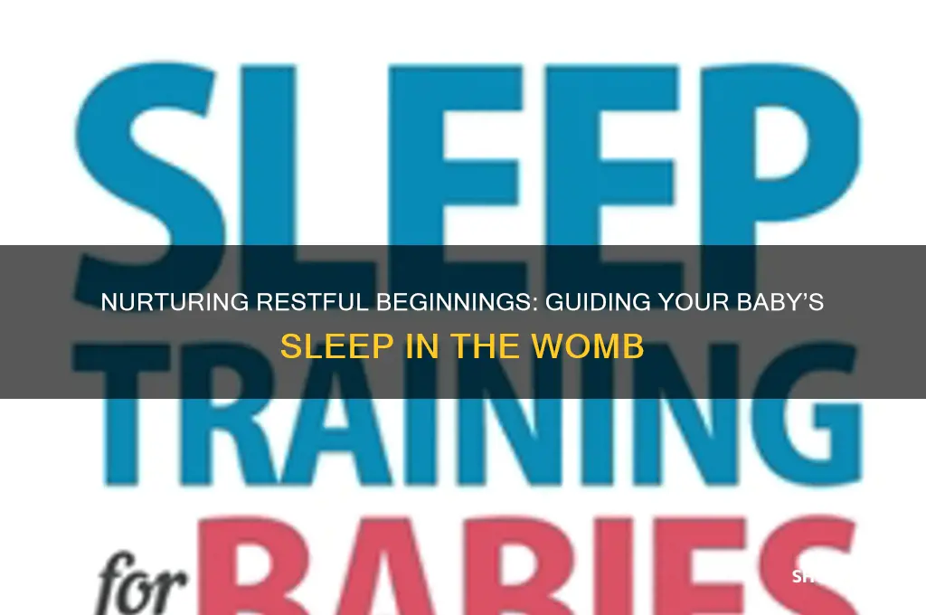 how to train your baby to sleep in the womb