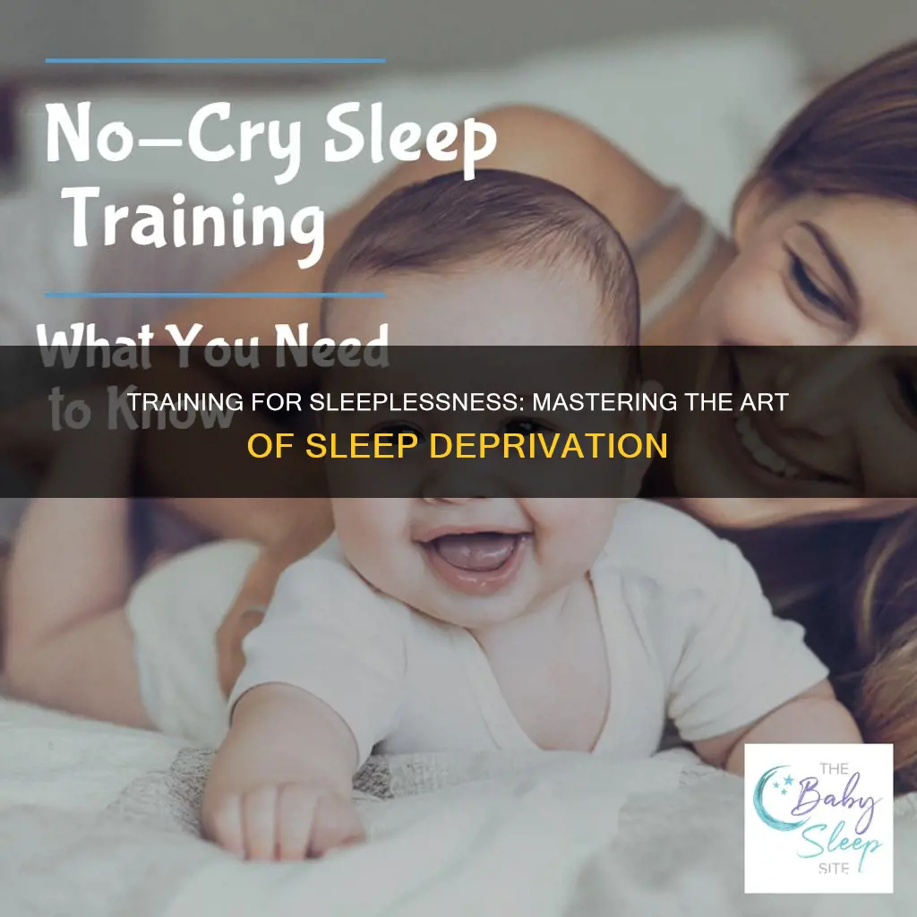 how to train yourself to not need sleep
