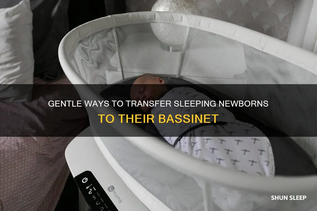 how to transfer sleeping newborn to bassinet