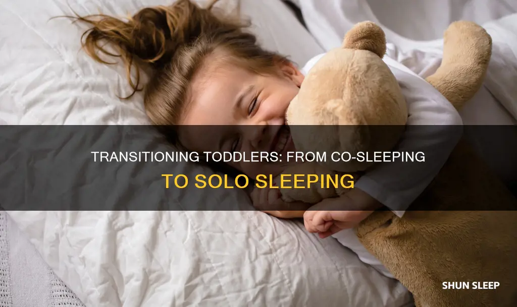 how to transition a 2 year old from co sleeping
