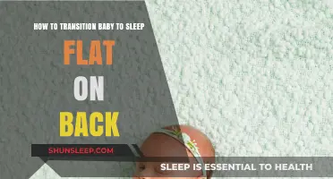 Safe Sleep Transition: Tips for Baby to Sleep Flat on Back