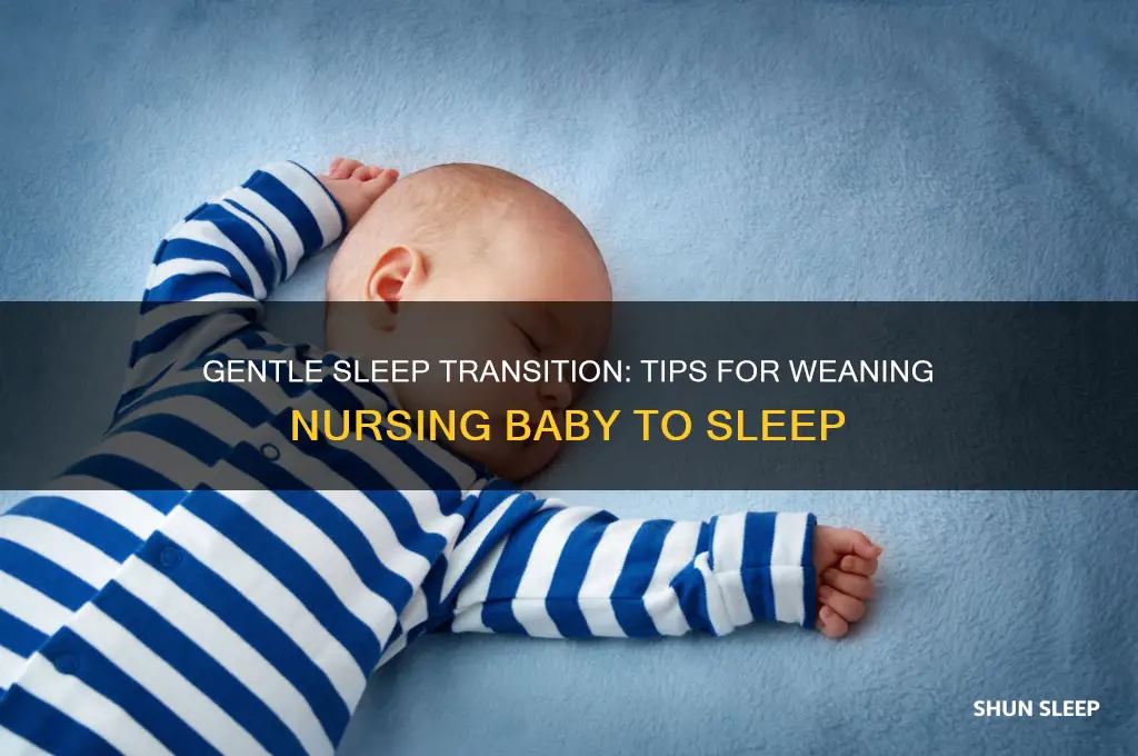 how to transition from nursing baby to sleep