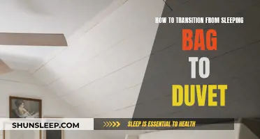 Switching from Sleeping Bag to Duvet: A Comfortable Transition