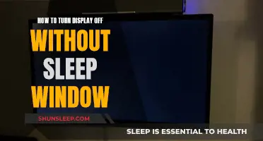 Easy Display Off, Windows Awake: Quick Tips