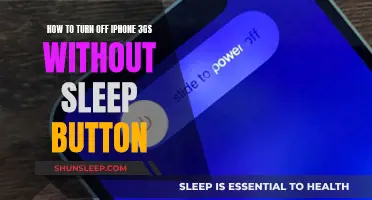 Turning Off iPhone 3GS Without Sleep Button