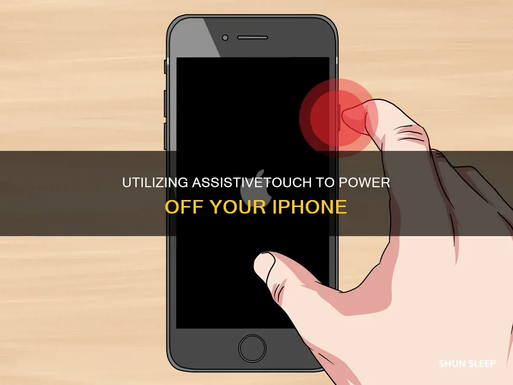 how to turn off iphone without the sleep button