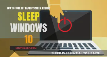 Laptop Screen Control: Turn Off, Windows 10