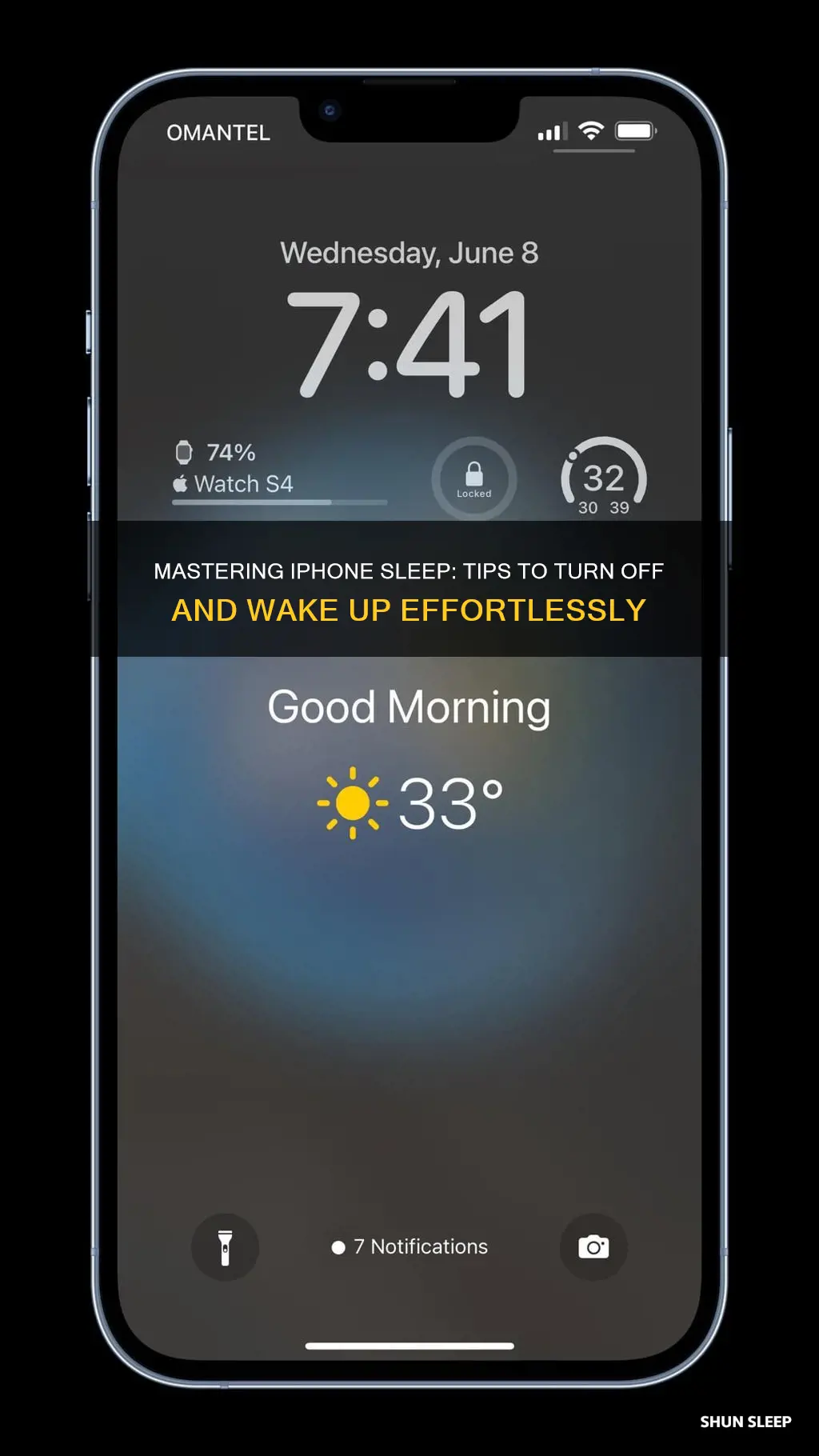 how to turn off sleep and wake up on iphone