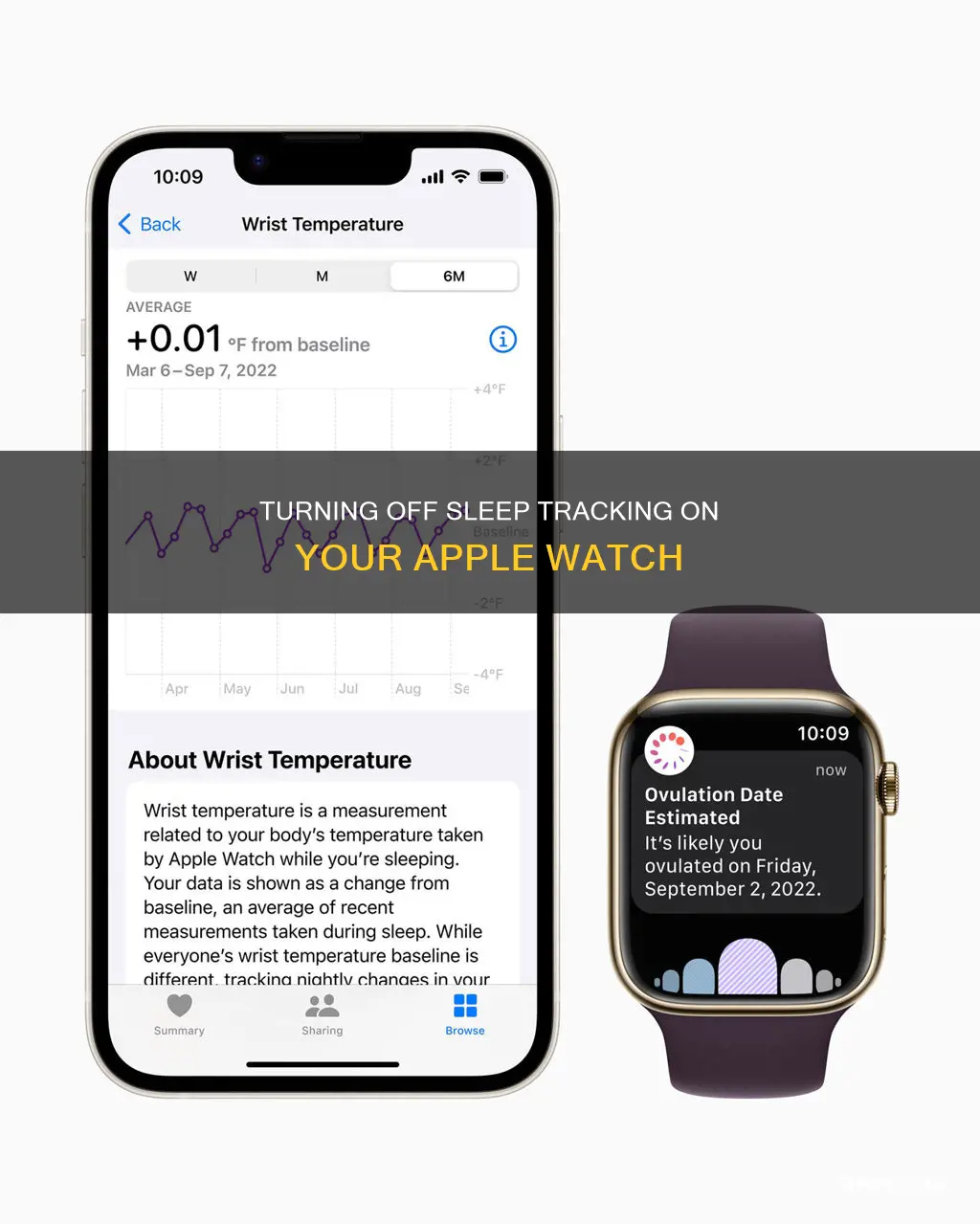 how to turn off sleep tracking apple watch