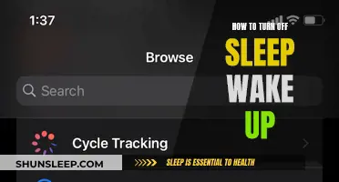 Disabling Sleep Wake-Up: A Guide to Uninterrupted Slumber