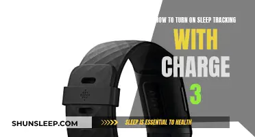 Sleep Tracking with Charge 3: How to Turn it On